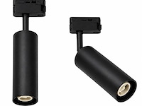 10 x rail spot armatuur – gu10 – zwart – ip20 – londra-g - afbeelding 2 van  5