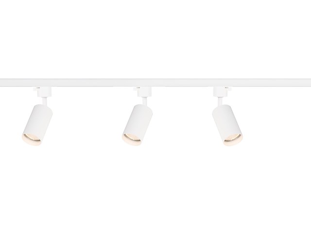 10 x railspot gu10 armatuur cilinder zand wit draaibaar 10,2cm - afbeelding 3 van  6