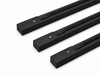 10 x railverlichting track – 1 fase – 2 meter – zwart - lighting track