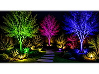 10 x rgb led floodlight 100w - zwart – ip65 – remix-100 - afbeelding 3 van  5