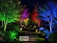 10 x rgb led floodlight 50w - zwart – ip65 – remix-50 - afbeelding 4 van  6