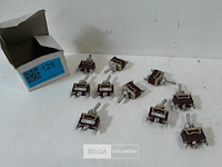 10 x schakelaar on-on 220v 10a - afbeelding 1 van  3