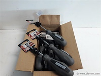10 x schroevendraaier plat 100 mm - afbeelding 1 van  2