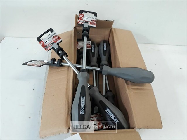 10 x schroevendraaier plat 150 mm - afbeelding 2 van  3