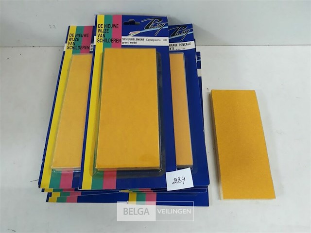 10 x schuurelement spons k100 - afbeelding 2 van  3