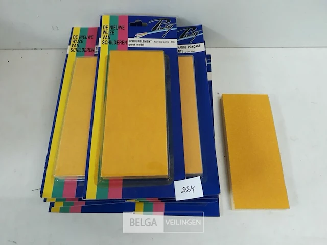 10 x schuurelement spons k100 - afbeelding 1 van  3