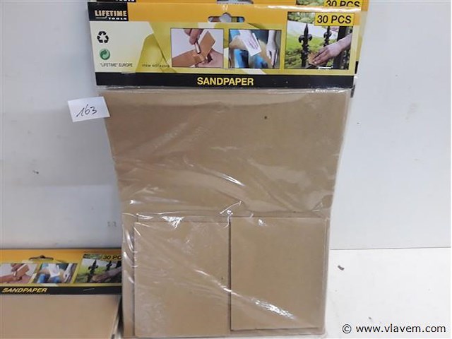 10 x schuurpapier 30 stuks mix - afbeelding 2 van  2