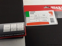 10 x schuurpapier k 120 3 vellen linnen - afbeelding 2 van  2