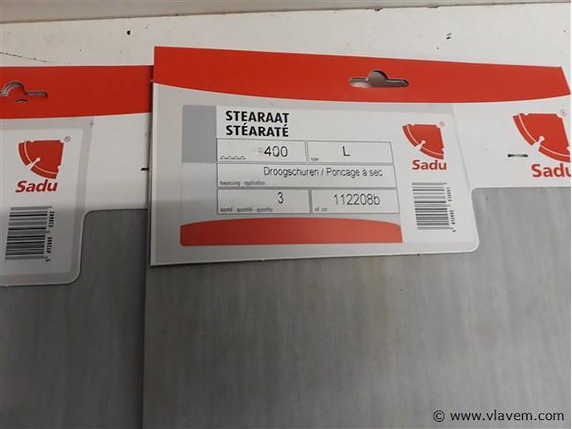 10 x schuurpapier k 400 3 vellen - afbeelding 2 van  2