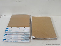 10 x schuurpapier mix korrel 10 vellen - afbeelding 1 van  2