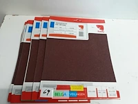10 x schuurpapier waterproof k 80 3 vellen