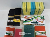 10 x schuurspons mix - afbeelding 3 van  3
