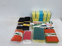 10 x schuurspons mix - afbeelding 1 van  3