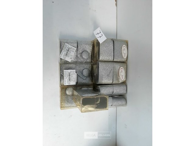 10 x servetring set 2 zilver - afbeelding 1 van  3