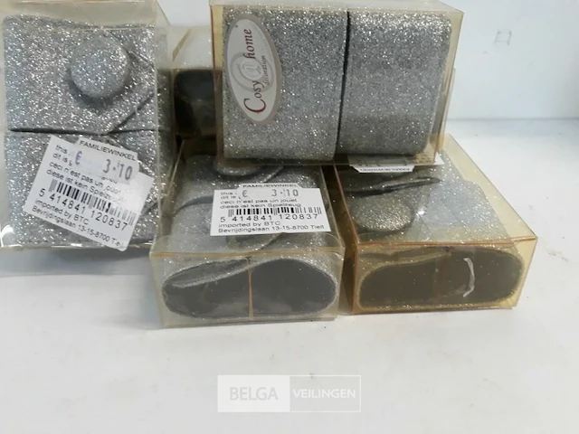 10 x servetring set 2 zilver - afbeelding 3 van  3