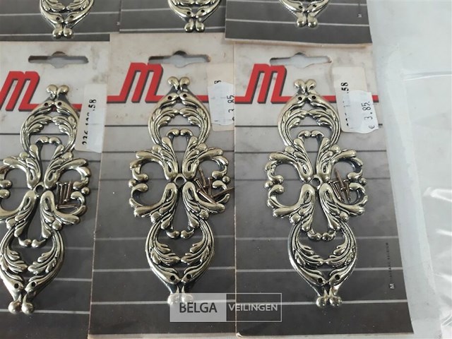 10 x sierplaat staal vermessingd 120 mm - afbeelding 3 van  3