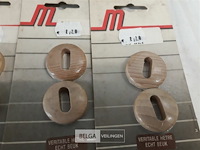 10 x sleutelplaat hout beuk 35 mm 2 stuks - afbeelding 3 van  3