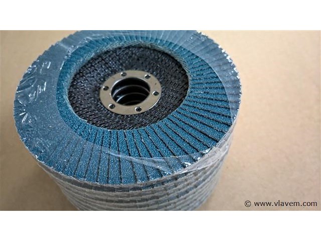 10 x slijpschijf lammellenschijf 125x22mm gr60 - afbeelding 3 van  3