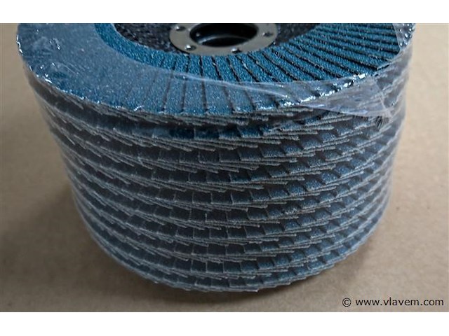 10 x slijpschijf lammellenschijf 125x22mm gr60 - afbeelding 2 van  3