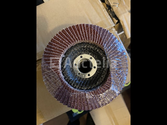 10 x slijpschijf lammellenschijf 125x22mm, metaal, grit 40 - afbeelding 1 van  2