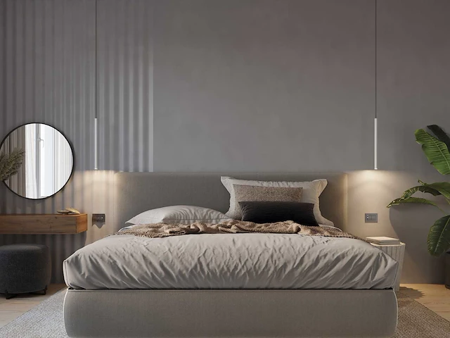 10 x solo tube slim design hanglamp wit - afbeelding 4 van  9
