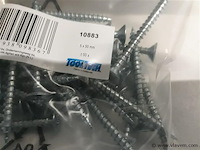 10 x spaanplaatvijzen 5 x 50 50 stuks kruiskop pz 2 - afbeelding 2 van  2