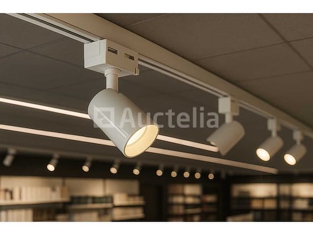 10 x spot op orientable gu10 - wit - eenfase - ø58x80x114 mm - ip20 - afbeelding 2 van  3