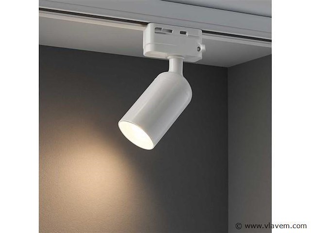 10 x spot op orientable gu10 . wit . eenfase . ø58x80x114 mm . ip20 - afbeelding 2 van  3