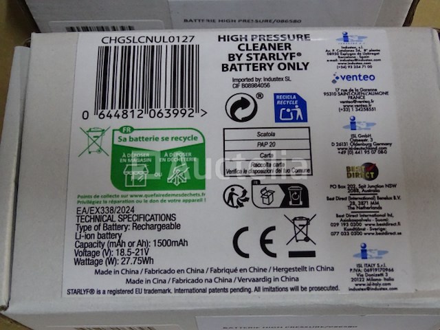 10 x starlyf 21 v batterijen - waarde €269 - afbeelding 4 van  4