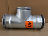 10 x t-stuk 90° ø80x80 met dichting - afbeelding 1 van  2