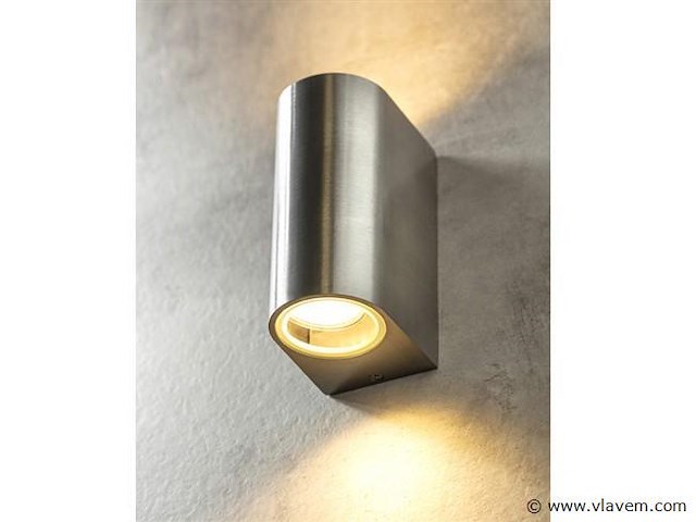 10 x tallight 2.0 wand armatuur rvs - afbeelding 6 van  8