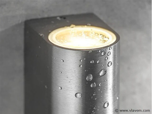 10 x tallight 2.0 wand armatuur rvs - afbeelding 2 van  8