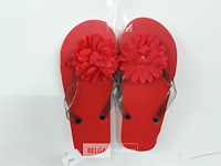 10 x teenslippers rood 38/39 - afbeelding 3 van  3