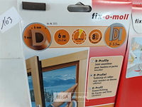 10 x tochtband bruin 9x6mm - afbeelding 3 van  3