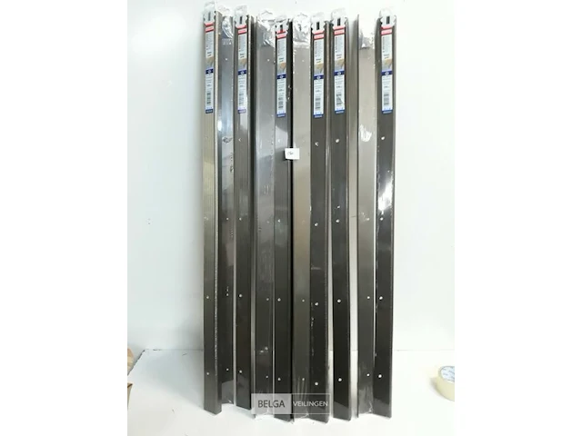10 x tredebeschermer aluminium kleur brons 1m - afbeelding 2 van  3