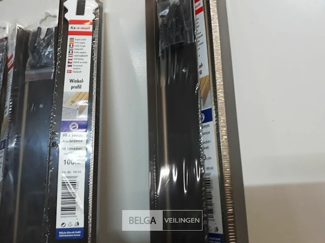 10 x tredebeschermer aluminium kleur brons 1m - afbeelding 3 van  3