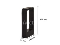 10 x tuinlamp – 40 cm –7w led – 3000k warm wit – ip54 – sla-01 - afbeelding 3 van  4