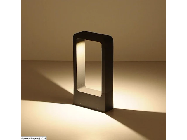 10 x tuinlamp – 40 cm –7w led – 3000k warm wit – ip54 – sla-01 - afbeelding 3 van  5