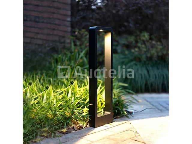 10 x tuinlamp – 60 cm – 7w led – 3000k warm wit – ip54 – zwart – sla-01 - afbeelding 3 van  5
