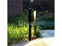 10 x tuinlamp – 60 cm – 7w led – 3000k warm wit – ip54 – zwart – sla-01 - afbeelding 3 van  5