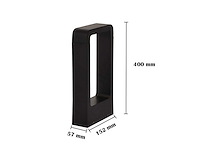 10 x tuinlamp 7w led 40 cm warm wit (sla-01) - afbeelding 4 van  4