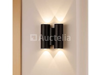 10 x tweeweg led-wandlampen – 4w – 3500k – model sw 47-2 - afbeelding 2 van  4