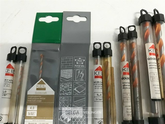 10 x universeel goldboor 5 assorti - afbeelding 3 van  3