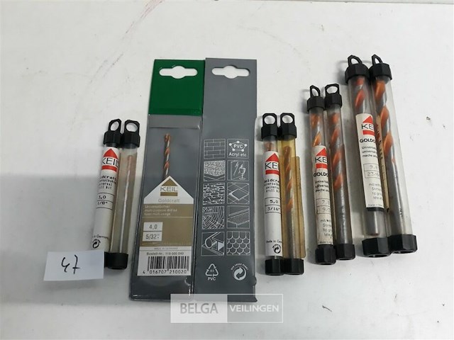 10 x universeel goldboor 5 assorti - afbeelding 2 van  3