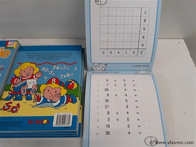 10 x vakantie oefenboek - afbeelding 2 van  2