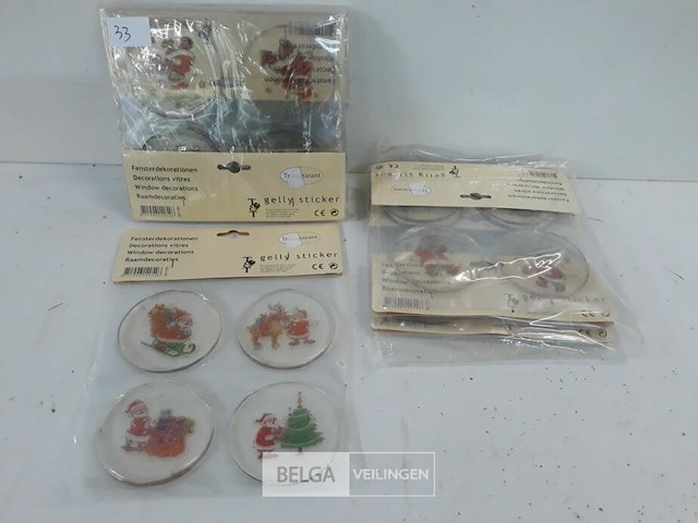 10 x venster deur of frigo decoratie 4 stuks - afbeelding 1 van  3