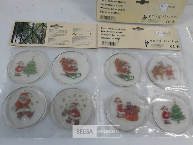 10 x venster deur of frigo decoratie 4 stuks - afbeelding 3 van  3