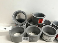 10 x verloop 50-40 pvc lijmverbinding - afbeelding 3 van  3