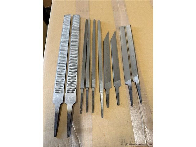 10 x vijlen en raspen - afbeelding 1 van  5
