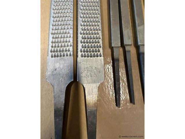 10 x vijlen en raspen - afbeelding 2 van  5